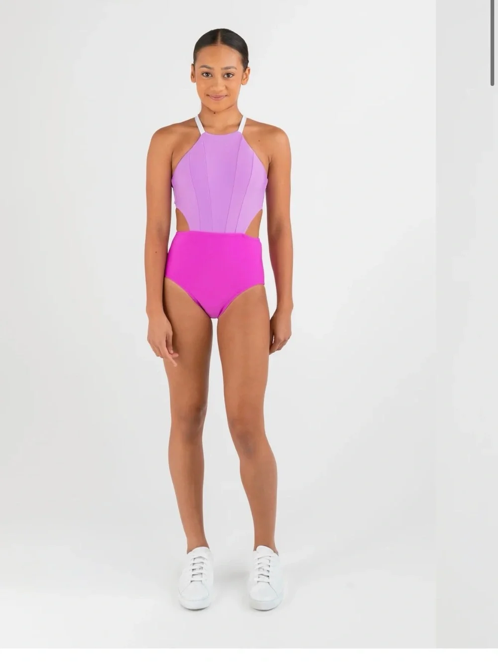 Every Turn Two-Tone Dance Leotard